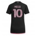 Tanie Strój piłkarski Inter Miami Lionel Messi #10 Koszulka Wyjazdowej dla damskie 2023-24 Krótkie Rękawy